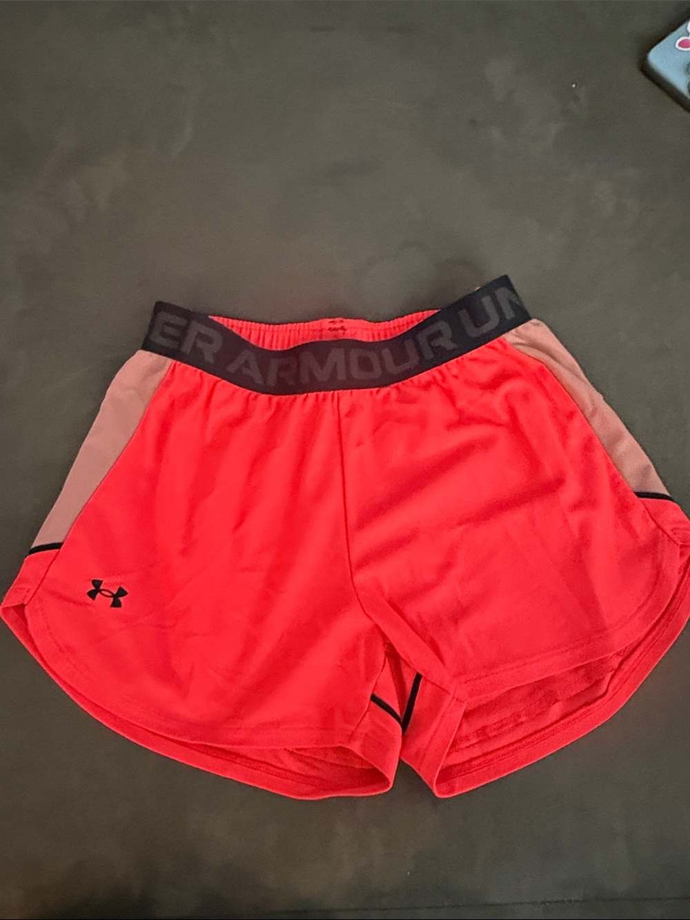 Under Armour Women's Coral Pink Performance Shorts